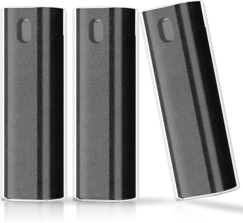 usefulpro 3 Pcs Fingerprint Proof Screen Cleaner, 3 in 1Touchscreen Mist Cleaner Spray Wipe Screen Cleaner Soft Fiber Flannel, Safe for All Phones Glasses Tablet Laptop TV Watch Screens(Grey) - Image 1